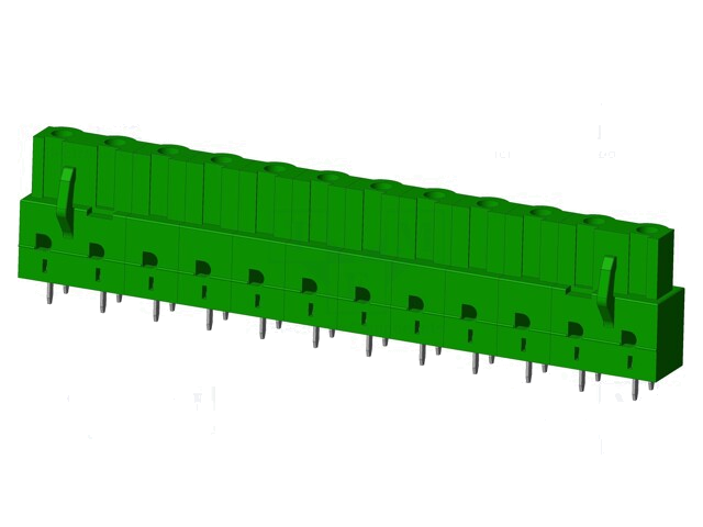 Connector: ontkoppelbare terminal strip; contact; vrouwelijk Connector: ontkoppelbare terminal strip; contact; vrouwelijk